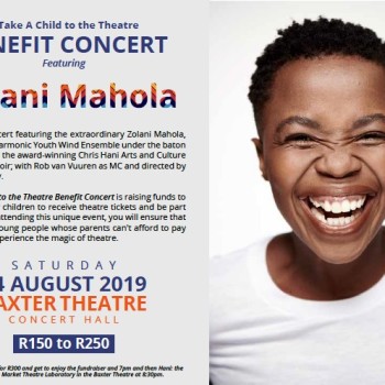 Take A Child to the theatre - Benefit Concert featuring Zolani Mahola